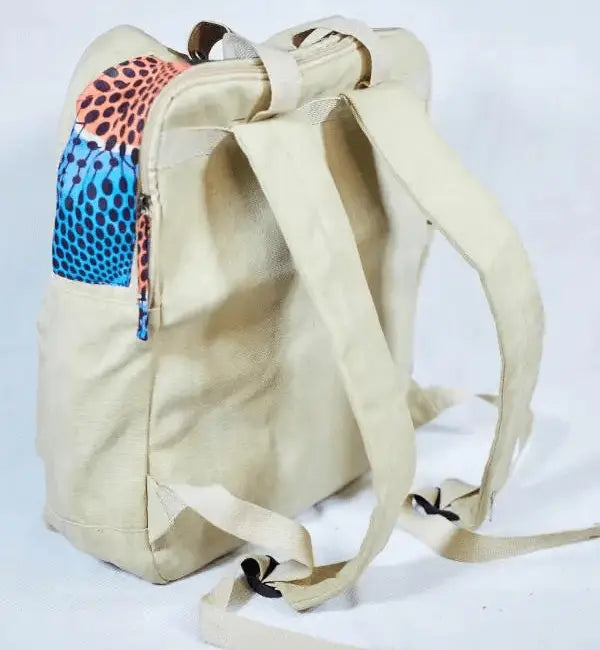 Designed Canvas Bookbag